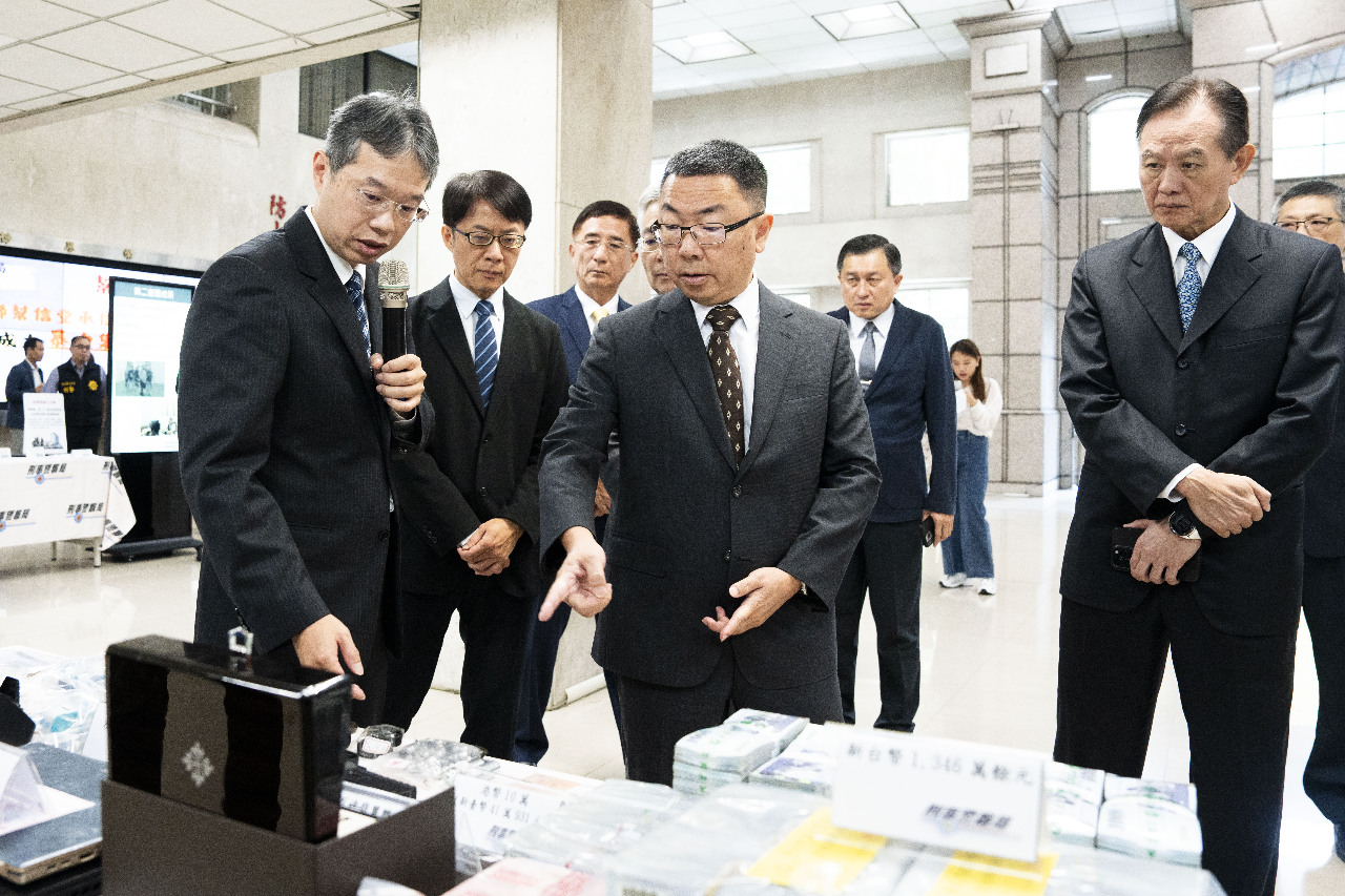 刑事局「打詐、掃黑、肅槍」專案 展現政府扼阻犯罪決心