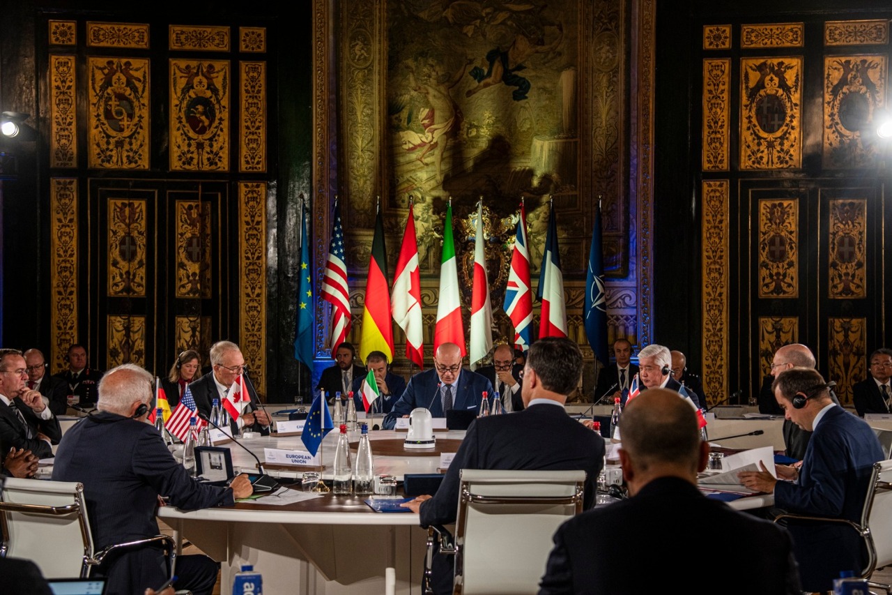 G7防長重申支持烏克蘭 就共軍對台軍演表示擔憂