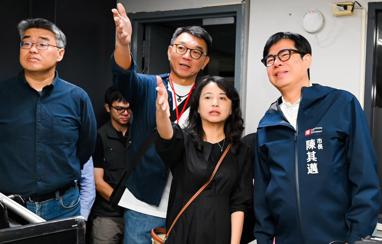探班零日攻擊拍攝 陳其邁：保障言論自由展現台灣文化軟實力