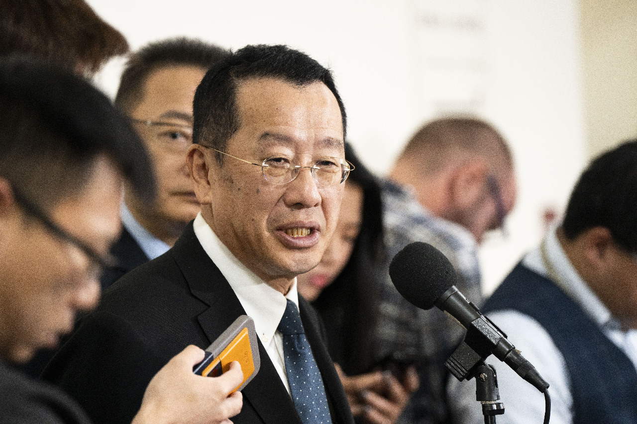 顧立雄：共軍封鎖台灣影響全球經濟甚鉅 國際不會坐視