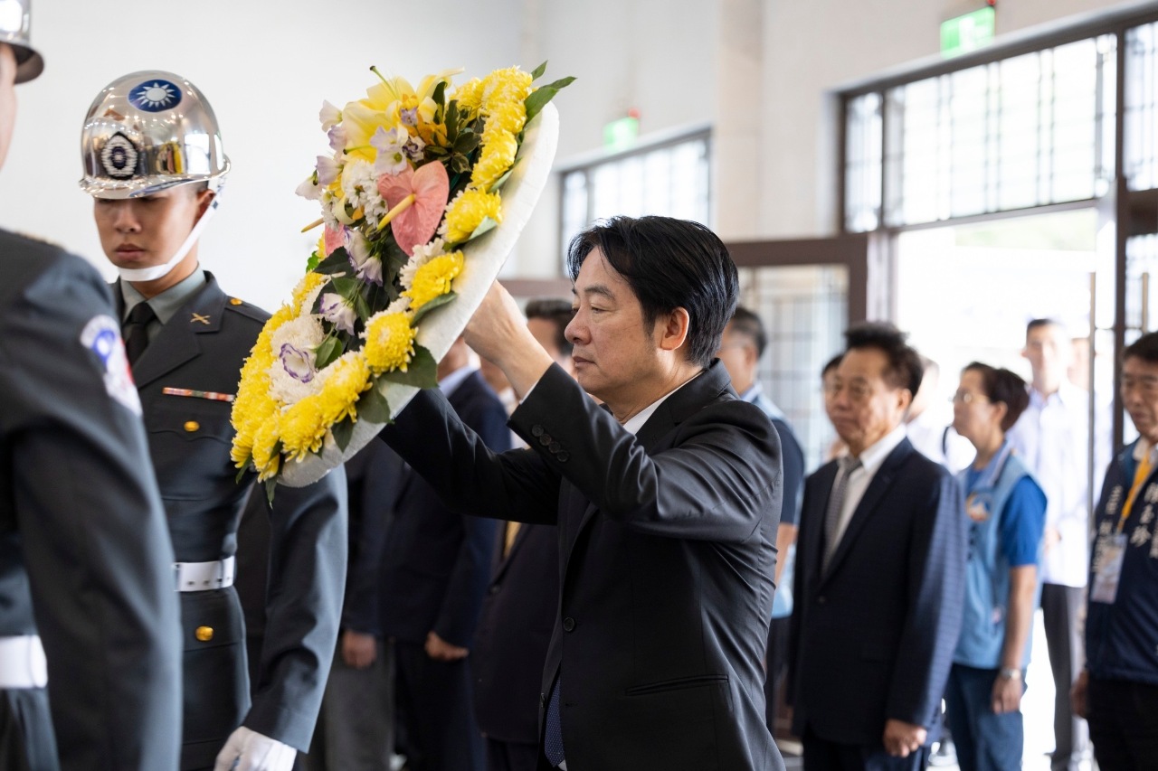 古寧頭戰役75週年紀念 總統：民主非理所當然 需世代人們持續守護