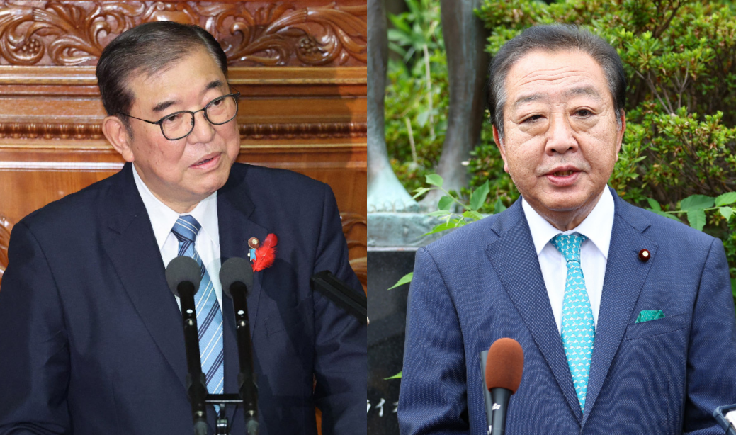 日相指名選舉第一輪無人過半 石破茂、野田佳彥決選