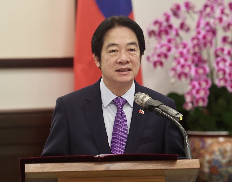 路透：賴總統將訪太平洋友邦 規劃過境夏威夷