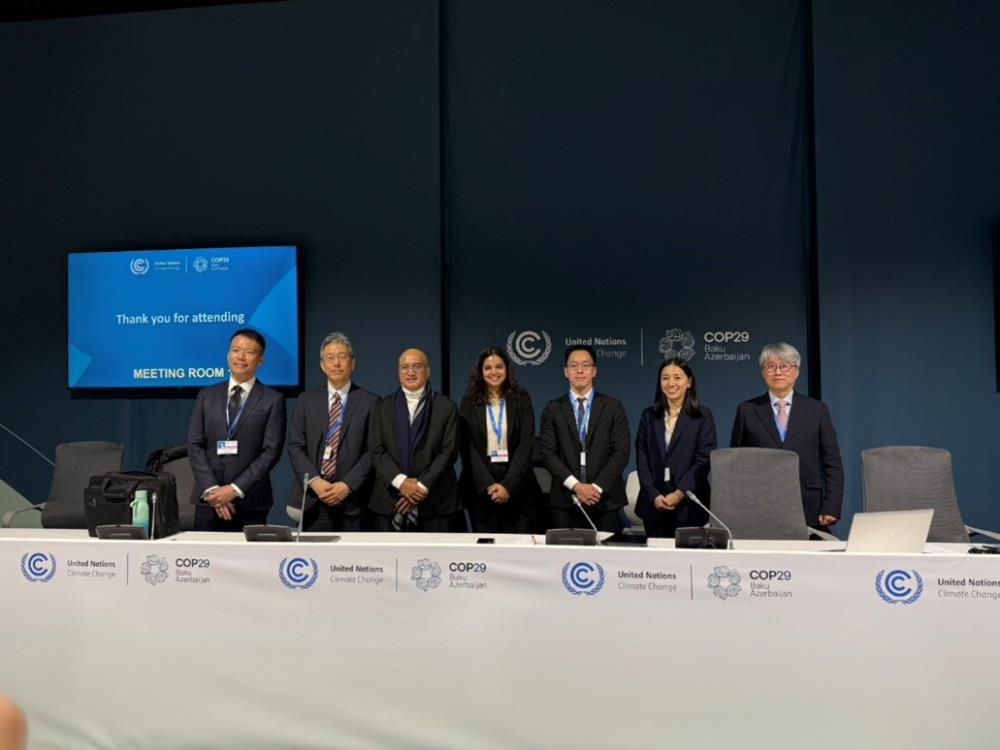 ​​​​​​​COP29台灣不缺席 我NGO與友邦在大會藍區合辦周邊會議