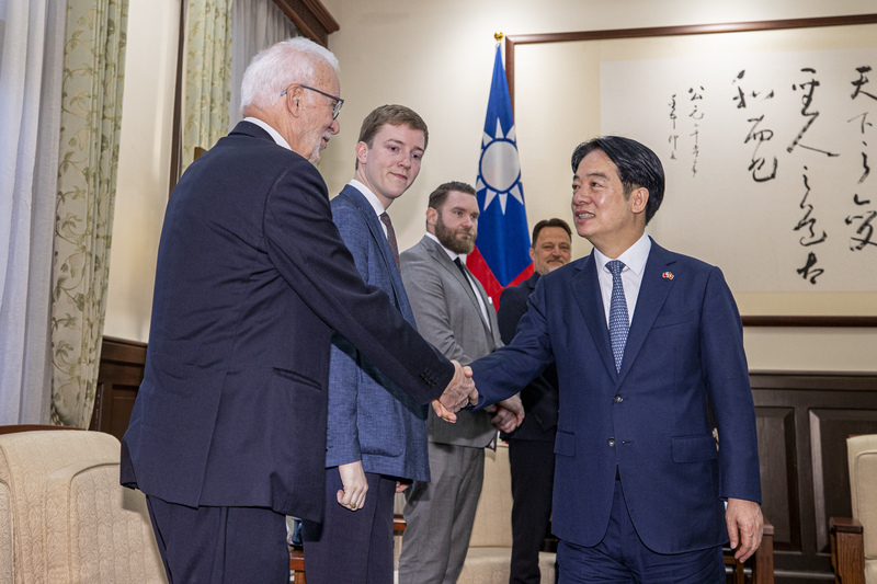 賴總統：歐洲與印太安全無法切割 盼與丹麥共同守護民主自由