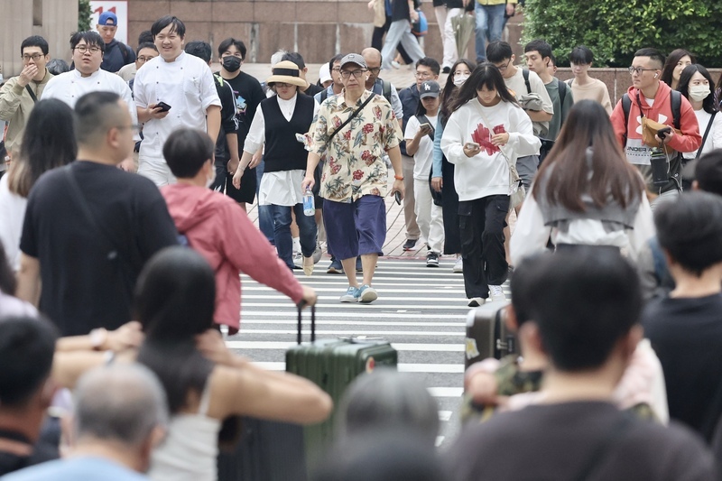 迎風面雨勢明顯 北宜花整天濕涼低溫19度
