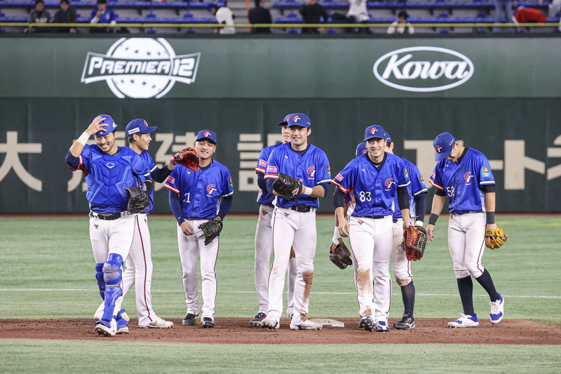 12強／台灣隊8:2大勝美國  23日交手日本上演復仇戰