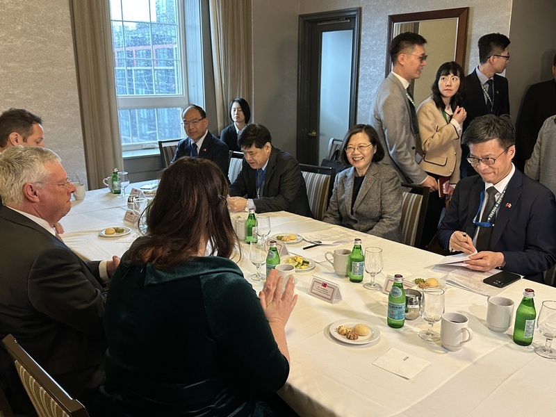 蔡英文會加英德等國議員 凝聚加拿大與歐洲對台支持