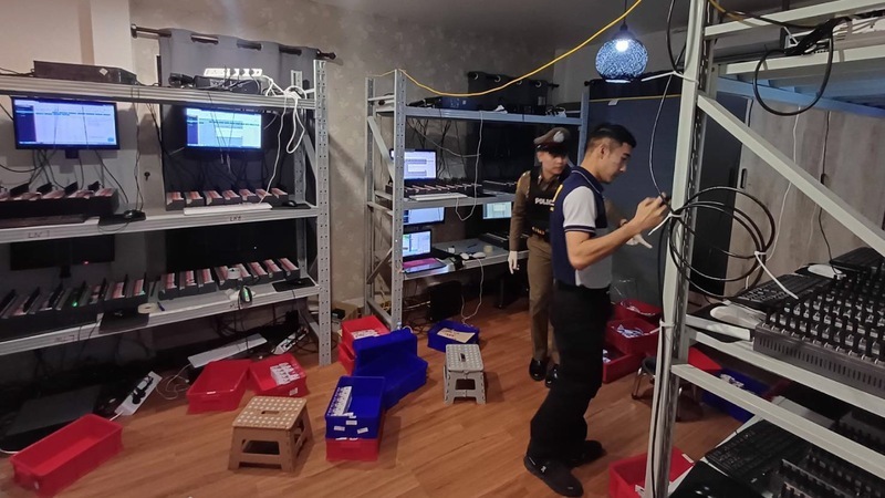 泰警破獲史上最多詐騙設備案 牽涉中國犯罪分子