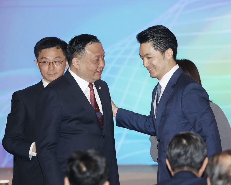 雙城論壇上海訪團回請午宴獨漏民進黨 蔣萬安：尊重主辦方