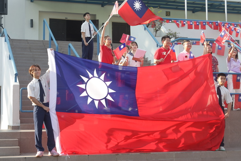 吉隆坡台校元旦升旗 盼傳遞MIT精神