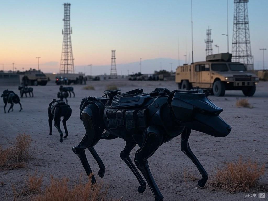 南早：中國推出軍用5G系統 可同時連結1萬個機器人