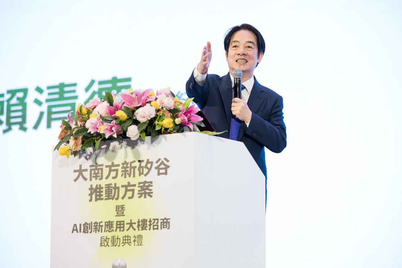 賴總統：台灣應善用半導體及AI優勢 建構健康民主供應鏈