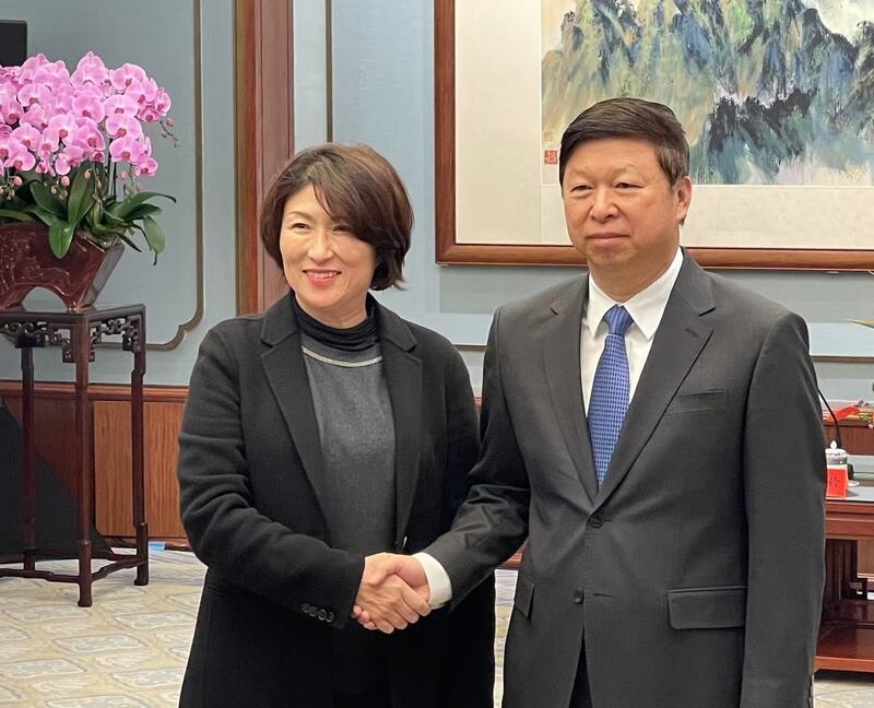 赴陸會宋濤未報備 饒慶鈴：我只是去賣水果