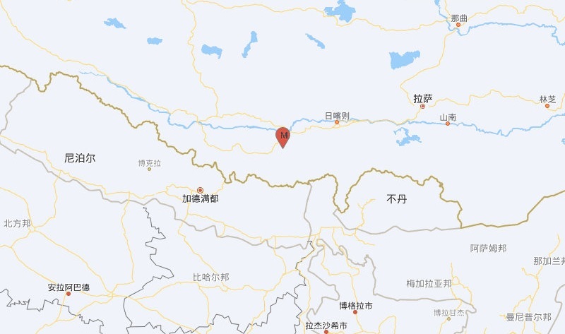 西藏日喀則6.8強震 至少9死