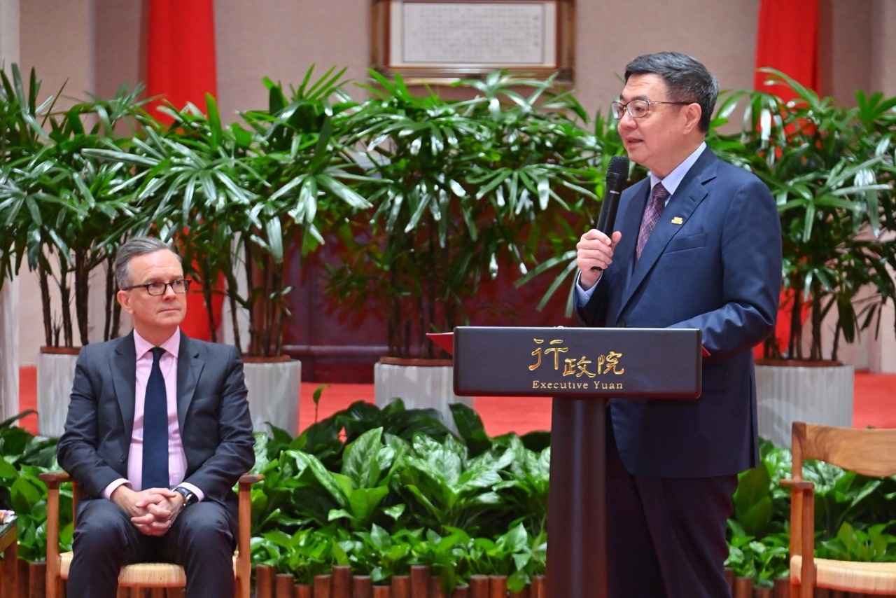 卓榮泰接見美台商業協會  盼解決台美雙重課稅問題