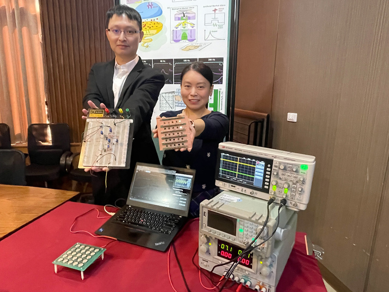 人工智慧皮膚新突破  中興大學研發仿生觸覺電子元件