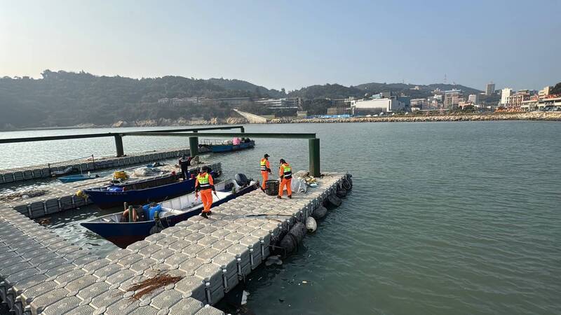 年關將近  海巡於馬祖海域擴大威力掃蕩