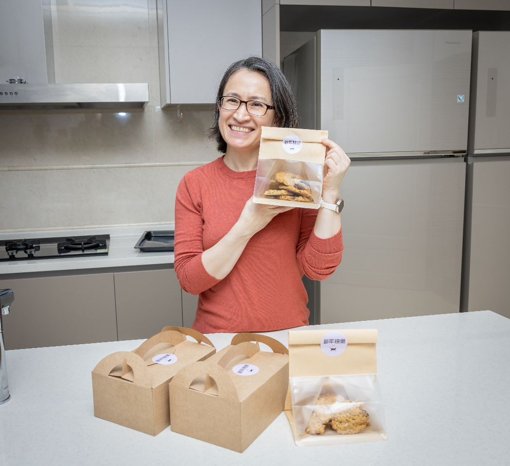 蕭美琴親手烘焙Ranger Cookie 慰勉澎湖海巡同仁