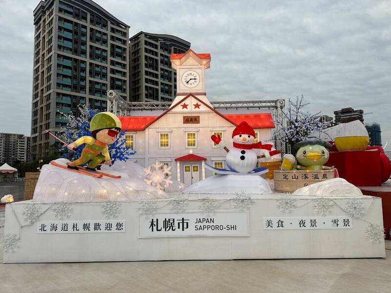台灣燈會將登場 日本札幌以雪世界花燈參展