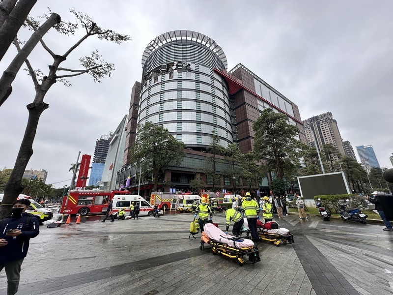 台中新光三越氣爆 卓榮泰指示盡速調度救援人力