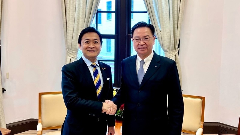 吳釗燮晤日眾議員 盼民主陣營打造韌性非紅供應鏈