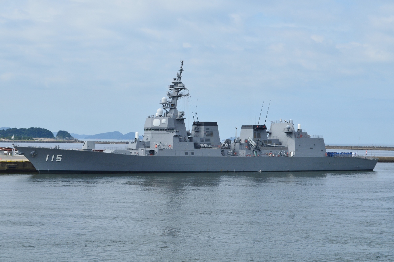 日媒：秋月號驅逐艦2月初穿越台海