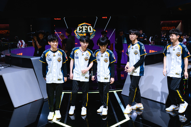 台灣戰隊CFO期中賽全勝封王 保送晉級MSI淘汰賽