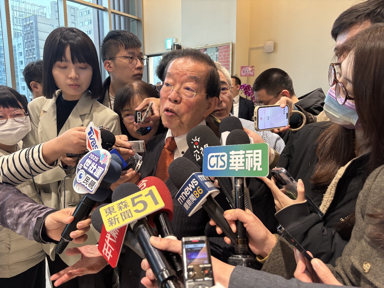 傳爭取大法官？謝長廷：不接受任何提名