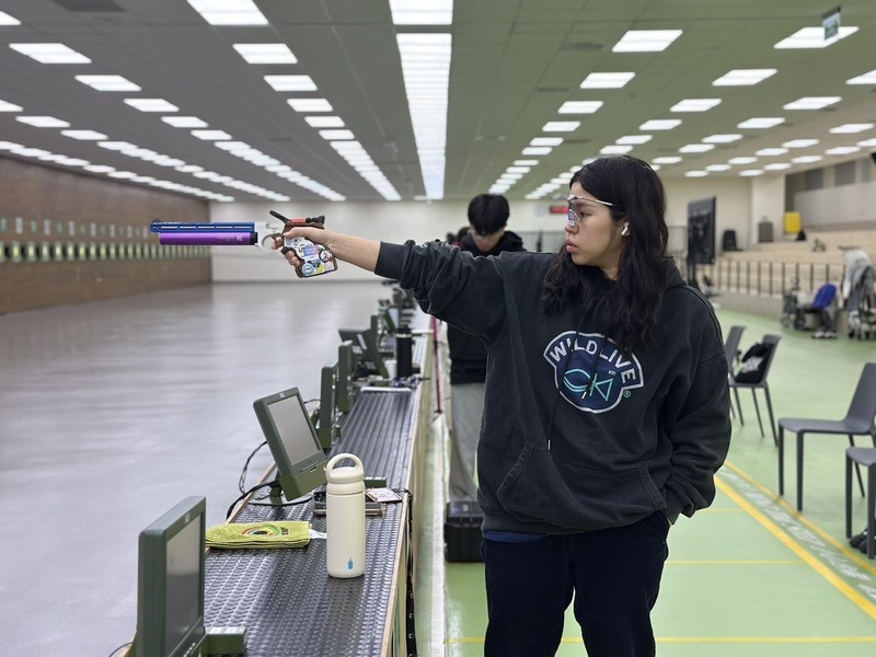 備戰射擊世界盃 媽媽選手余艾玟兩頭忙