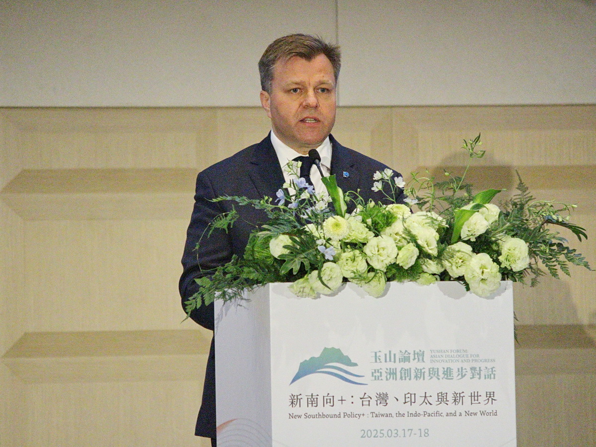 玉山論壇 民主社群祕書長力促民主國際秩序