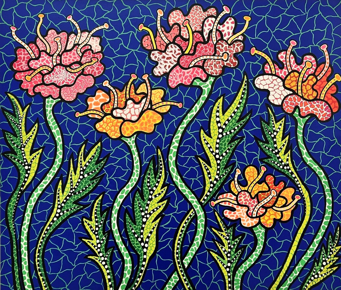 百花齊放 倫敦薩奇美術館花卉藝術展 帶來滿室芬芳