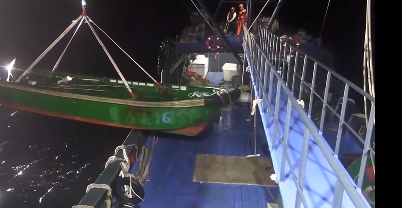 海巡力護東沙環礁  單季驅中國漁船77艘次扣6小舟