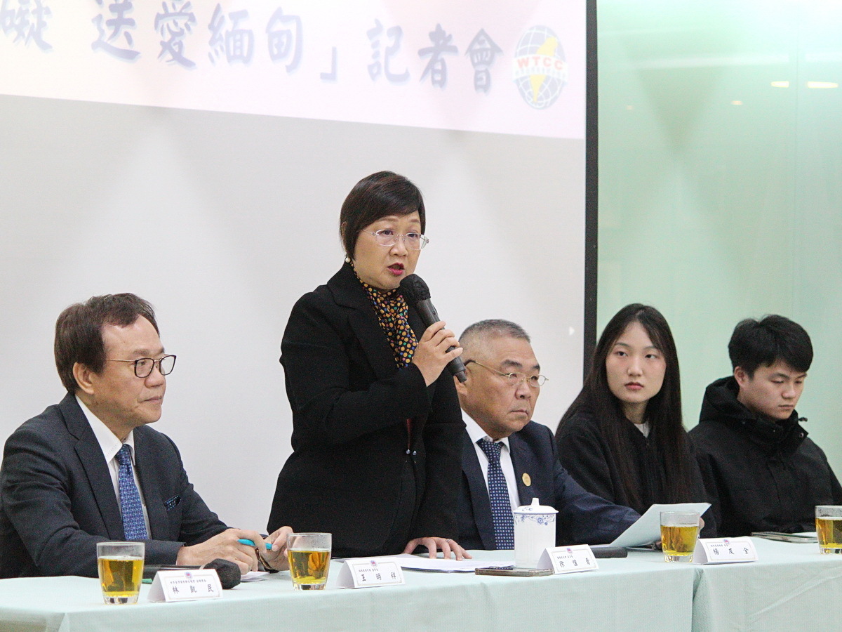 力助緬甸僑生 徐佳青：募款帳戶下週啟動