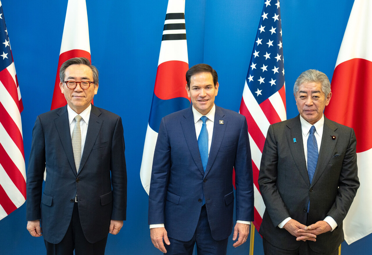 美日韓外長關切中共對台軍演 反對脅迫手段改變現狀
