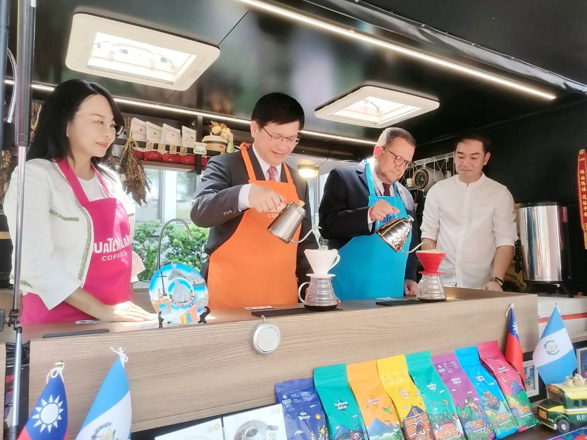 就是要挺 林佳龍：我的廚房都是瓜地馬拉咖啡