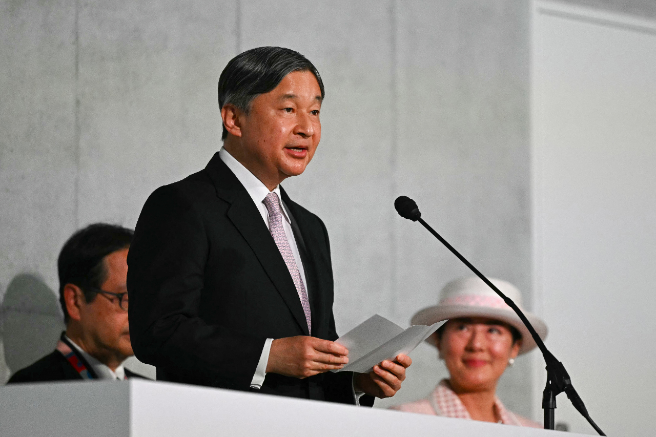 大阪世博開幕式 日皇：盼孩子透過世博了解世界