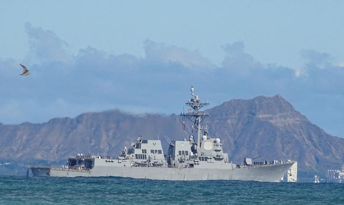 美媒：美艦4/23通過台海 川普重返白宮後第2次