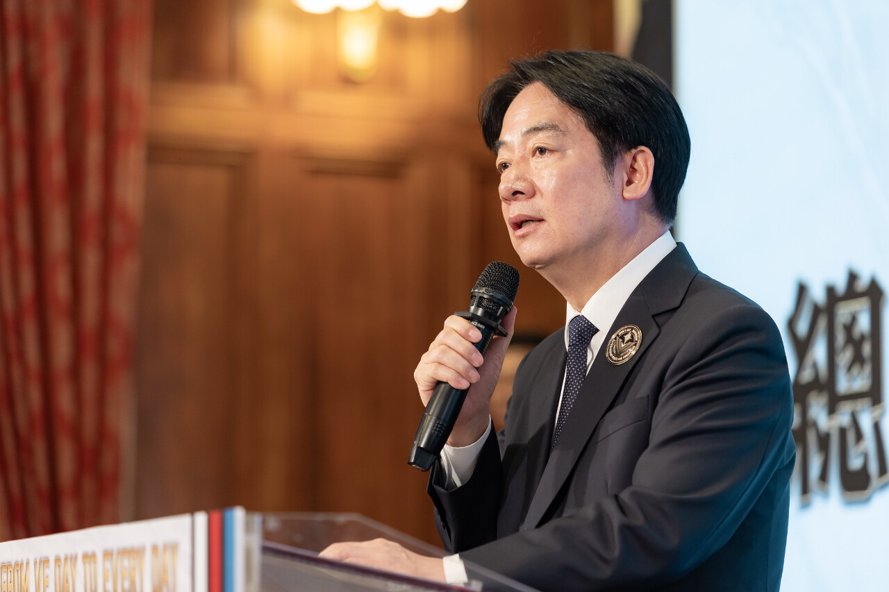 賴總統歐戰紀念談話意涵 學者：不接受侵略、與習詮釋二戰成對比