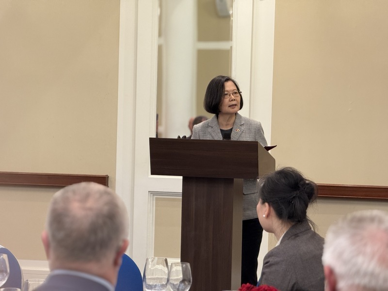蔡英文會面立陶宛議員 感謝支持並盼持續深化關係
