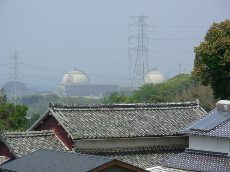 日本玄海核電站一作業員 吸入微量放射性物質
