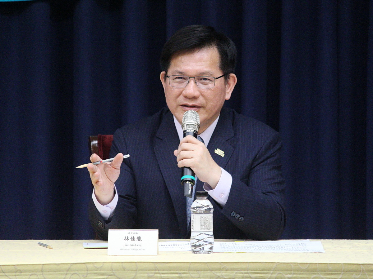 沙烏地媒體專訪林佳龍談對美投資 斷交35年首見