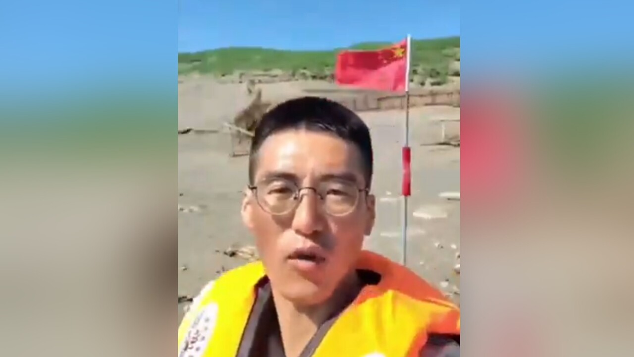 中國男子登桃園插五星旗 學者：不排除針對520進行認知戰
