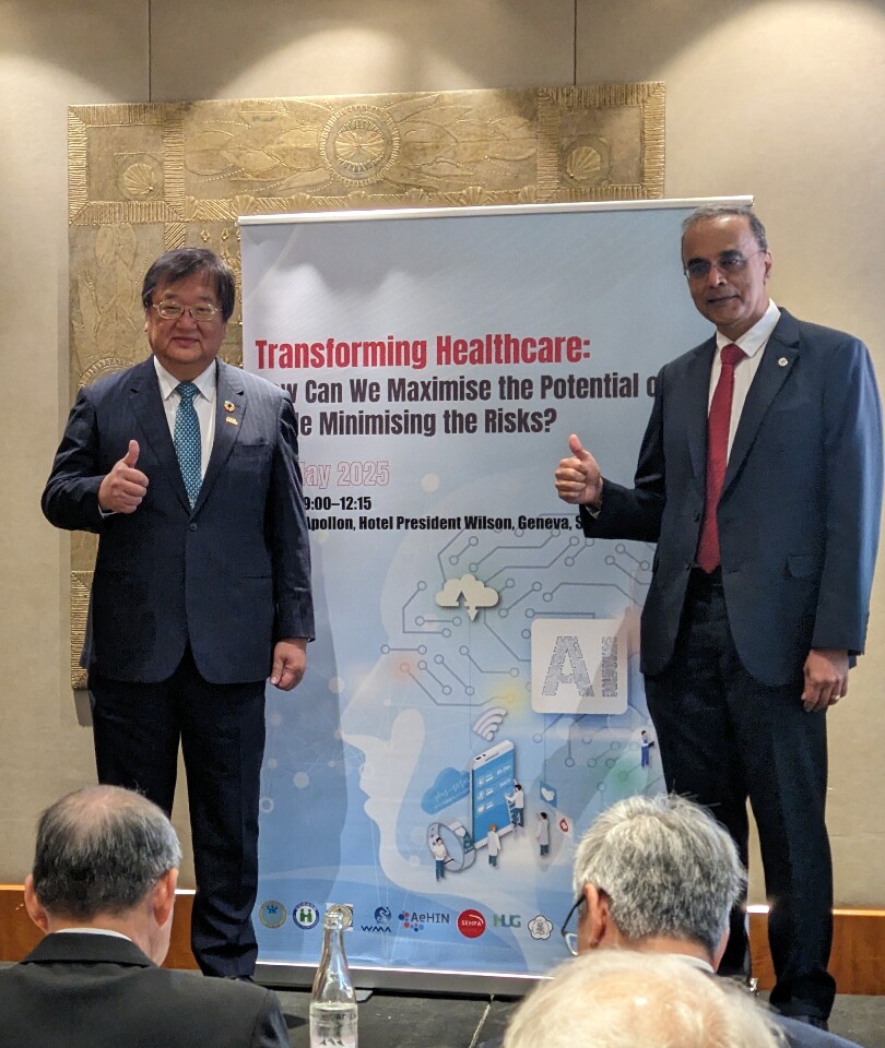 世界醫師會替台灣打抱不平：公衛優等生在WHO專家委員會應有席次