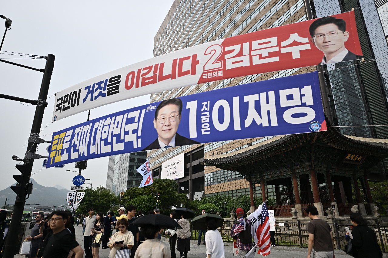 韓總統大選最後衝刺 李在明盼恢復與北韓對話、金文洙籲阻止獨裁