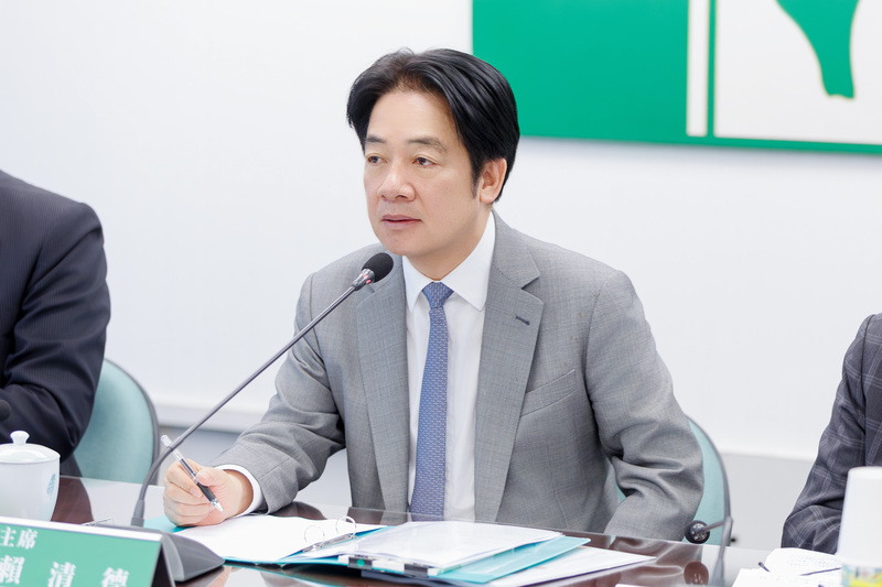 賴清德聲援沈伯洋 譴責中國貼賺紅錢標籤為反罷免分化台灣社會